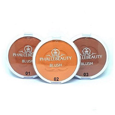 Phallebeauty Blush Compacto Alta Pigmentação - PH0307-UND