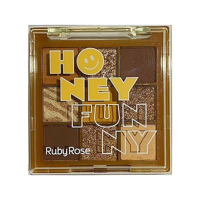 Paleta de Sombras Honey Funny Ruby Rose Cor 01 - HB-1076