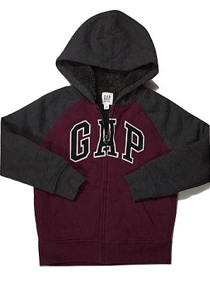 maroon gap moletom com capuz