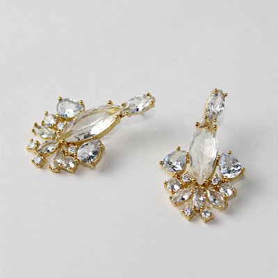 Brinco Metal Zircône