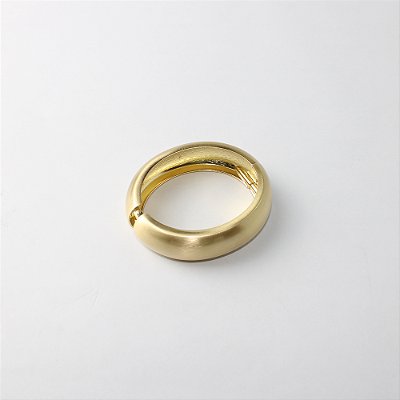 Pulseira Metal Bracelete Ouro Fosco