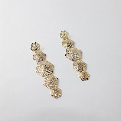 Brinco Metal Argola Dourado