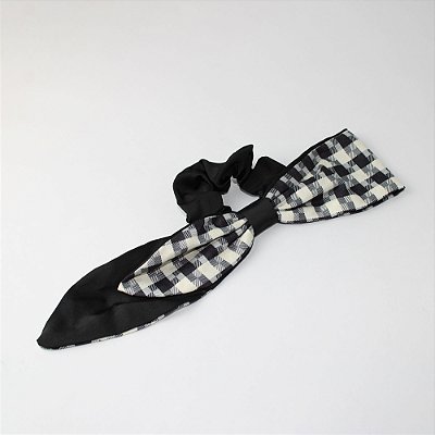 Kit Elástico para Cabelo com Aplique Metal Concha Estilo Concho