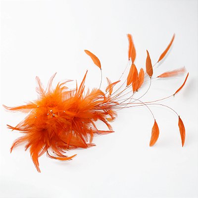 Travessa de Penas Flor com Detalhes em Cristal