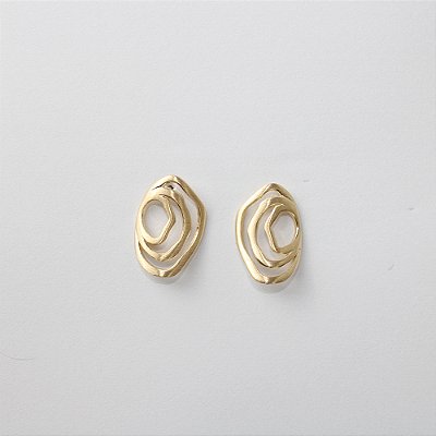 Brinco Gorgurão Vazado Fosco