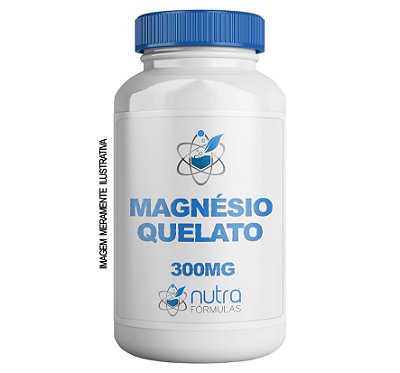 MAGNÉSIO QUELATO 300MG - 60 CÁPSULAS