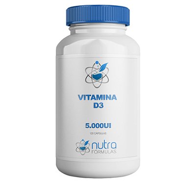 VITAMINA D3 5.000ui - 120 CÁPSULAS