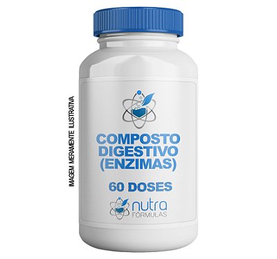 COMPOSTO DIGESTIVO (ENZIMAS) - 60 DOSES