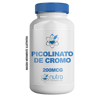 PICOLINATO DE CROMO 200MCG - 30 CÁPSULAS