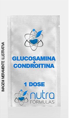 GLUCOSAMINA + CONDROITINA - SACHÊ EM PÓ - 30 DOSES SABOR UVA