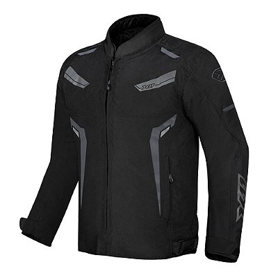 JAQUETA X11 ONE SPORT PRETO/VERMELHO - Moto Store Canguinha Racing