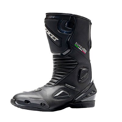 BOTA TEXX PISTA PRETO/CINZA - Moto Store Canguinha Racing