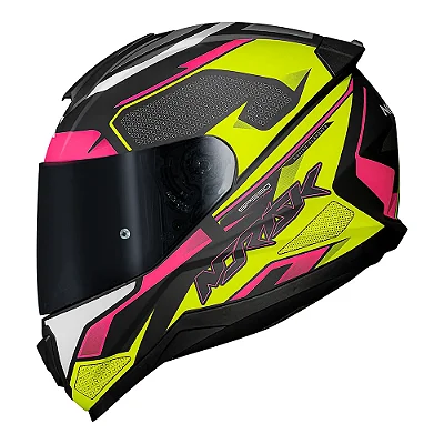 CAPACETE FF802 RAZOR SPEEDMAX AZUL NORISK - Moto Store Canguinha
