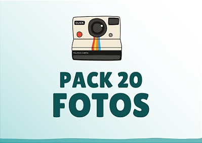 Pack de Edição com fundo Branco de 20 fotos de Produtos