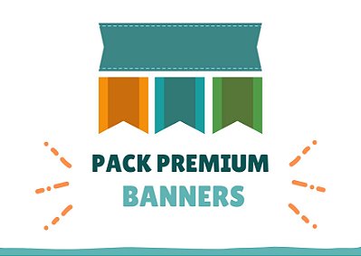 PACK PREMIUM CRIAÇÃO DE 3 FULL BANNERS +  3 MINI BANNERS + IMPLEMENTAÇÃO