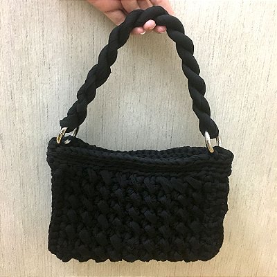 Bolsa Vivid  Clutch Preta