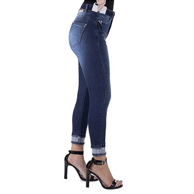 Calça Jeans PRS Capri Com Cinto