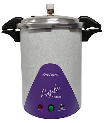 Autoclave Volare Med Ágile 5 Litros Roxa