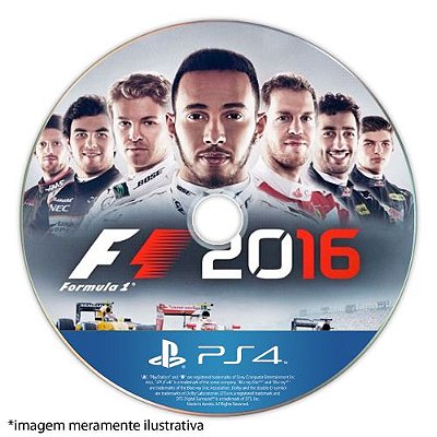 Formula 1 2016 Seminovo (SEM CAPA) - PS4