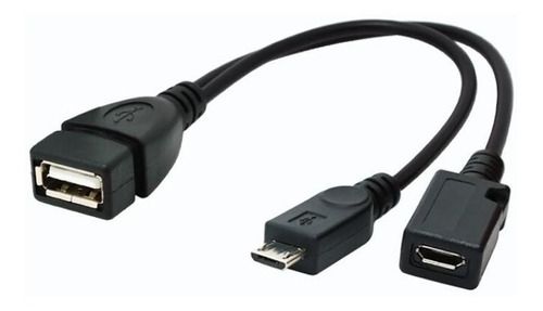 Cabo OTG - Micro USB Y