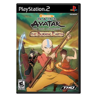 Avatar: The Last Airbender – The Burning Earth Seminovo - PS2