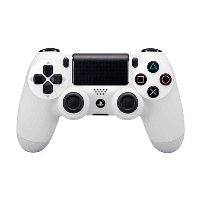 Controle Sony Dualshock 4 Branco - PS4