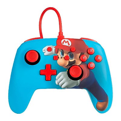 Controle PowerA Com Fio Super Mario Punch - Nintendo Switch