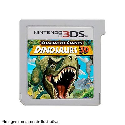 Combat of Giants: Dinosaurs 3D (SEM CAPA) Seminovo - Nintendo 3DS