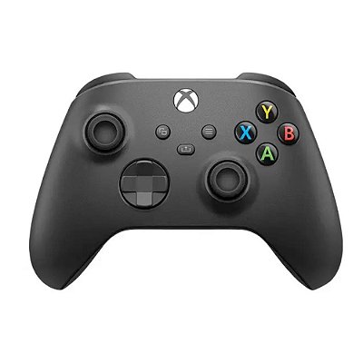 Controle sem fio Xbox Carbon Black - Series X, S, One - Preto Seminovo