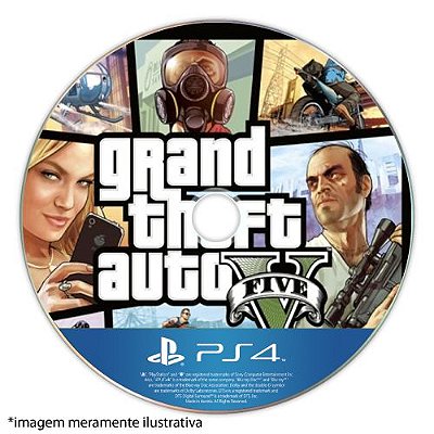 Grand Theft Auto V Seminovo (SEM CAPA) - PS4
