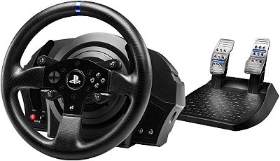 Volante com Pedais Thrustmaster T300 RS para PS5, PS4, PS3 e PC