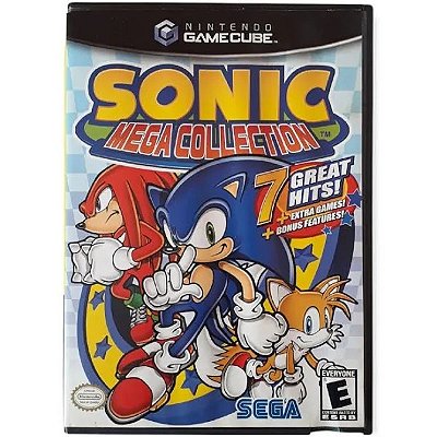 Sonic Mega Collection Seminovo - GameCube