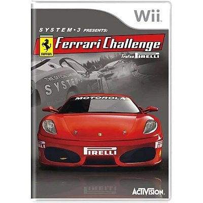 Ferrari Challenge Trofeu Pirelli Seminovo - Nintendo Wii