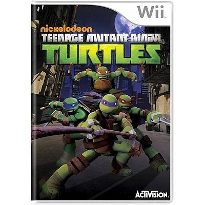 Tartarugas Teenage Mutant Ninja Turtles Seminovo - Nintendo Wii