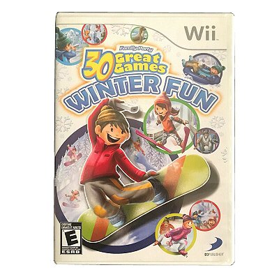 30 Great Games Winter Fun Seminovo - Nintendo Wii