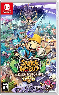 Snack World The Dungeon Crawl Gold Seminovo - Nintendo Switch