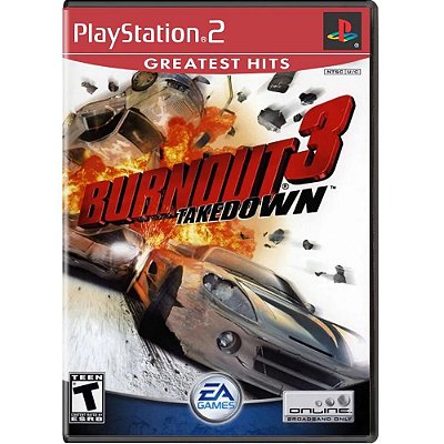 Burnout 3 Takedown Seminovo - PS2