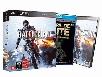 Battlefield 4 + Filme Tropa De Elite Seminovo - PS3