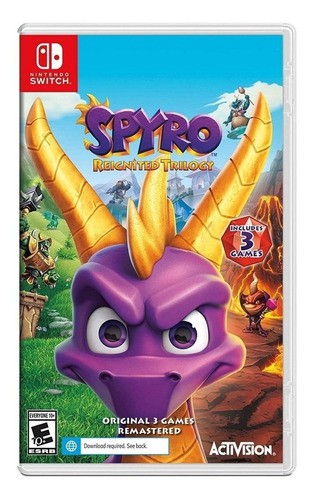 Spyro Reignited Trilogy Seminovo - Nintendo Switch