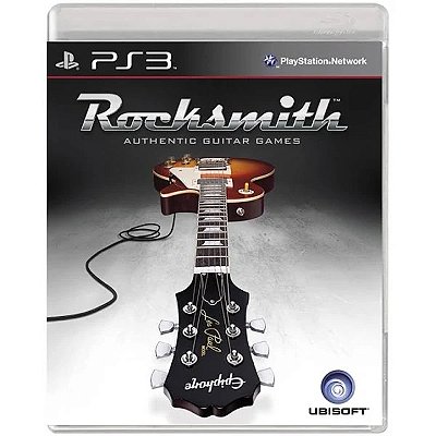 Rocksmith Authentic Guitar Games Seminovo - PS3