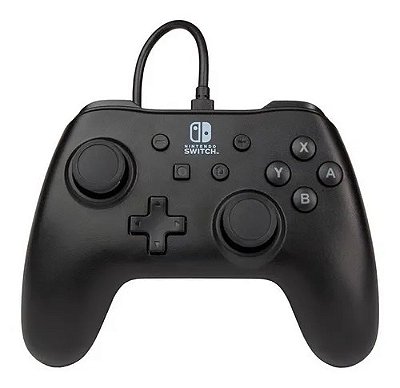 Controle Wired Preto / Com Fio Seminovo - Nintendo Switch