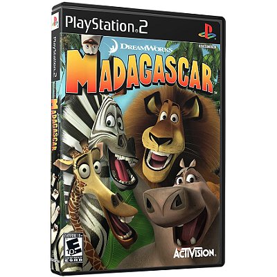 Madagascar Seminovo – PS2