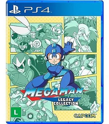 Megaman Legacy Collection Seminovo - PS4