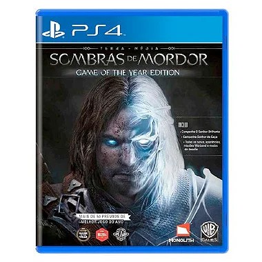 Terra-Média: Sombras de Mordor GOTY Edition  - PS4