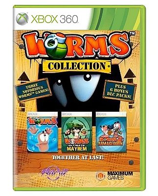 Worms Collection Seminovo - Xbox 360