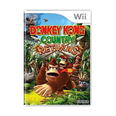 Donkey Kong Country Returns Seminovo - Wii
