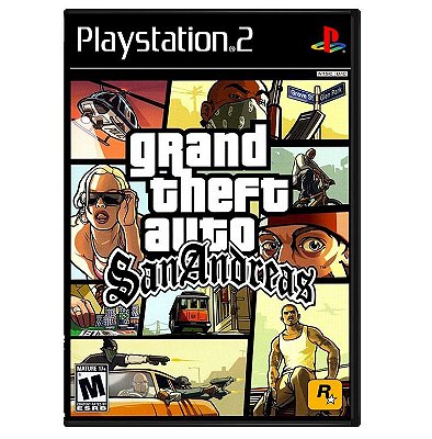 Grand Theft Auto San Andreas Seminovo - PS2