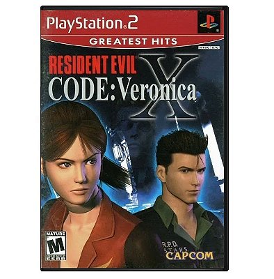 Resident Evil Code Veronica X Seminovo - PS2