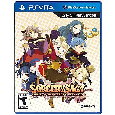 Sorcery Saga Curse Of The Great Curry God - PS Vita