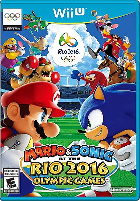 Mario e Sonic At The Rio 2016 Olympic Winter Games Seminovo - Wii U